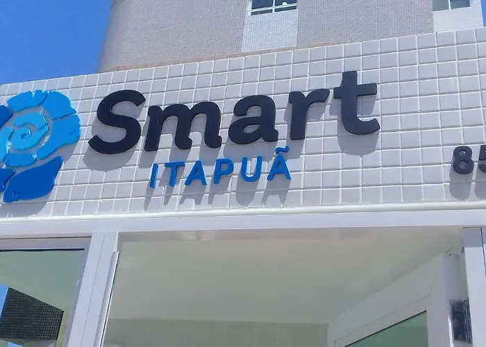 Flat Smart 401-Frente A Praia-Com Self-Check-In.
